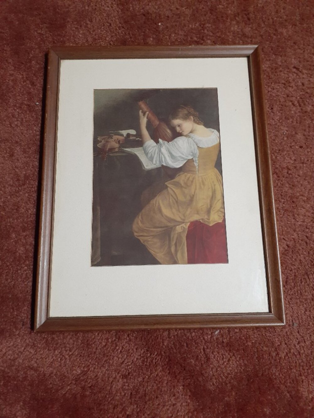 orazio gentileschi "the lute player "